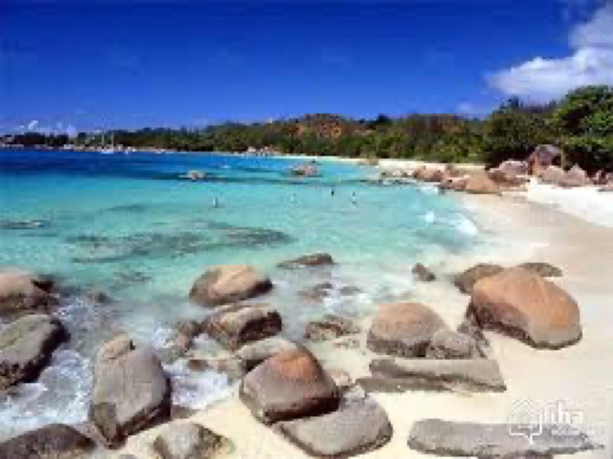 Lagon turquoise de Grande-Terre